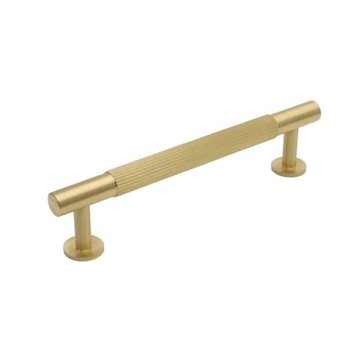 Solid Brass Lines Style Design Cabinet T Bar Handle