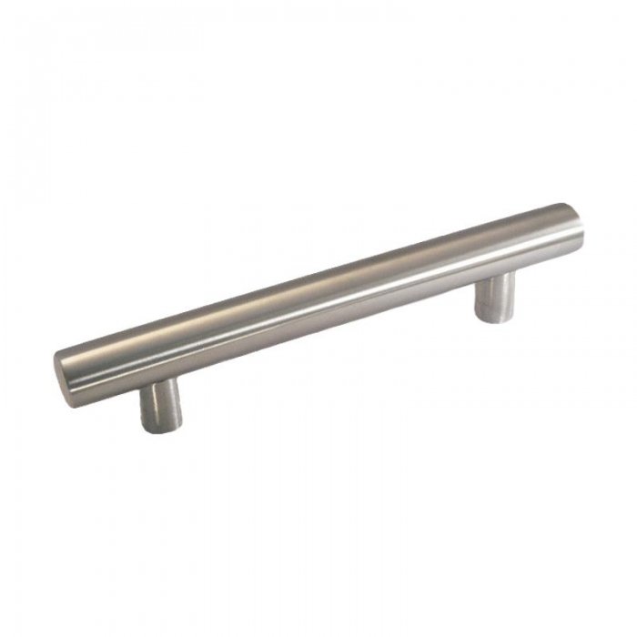 Brushed Stainless Steel Chunky Cabinet Bar Handles